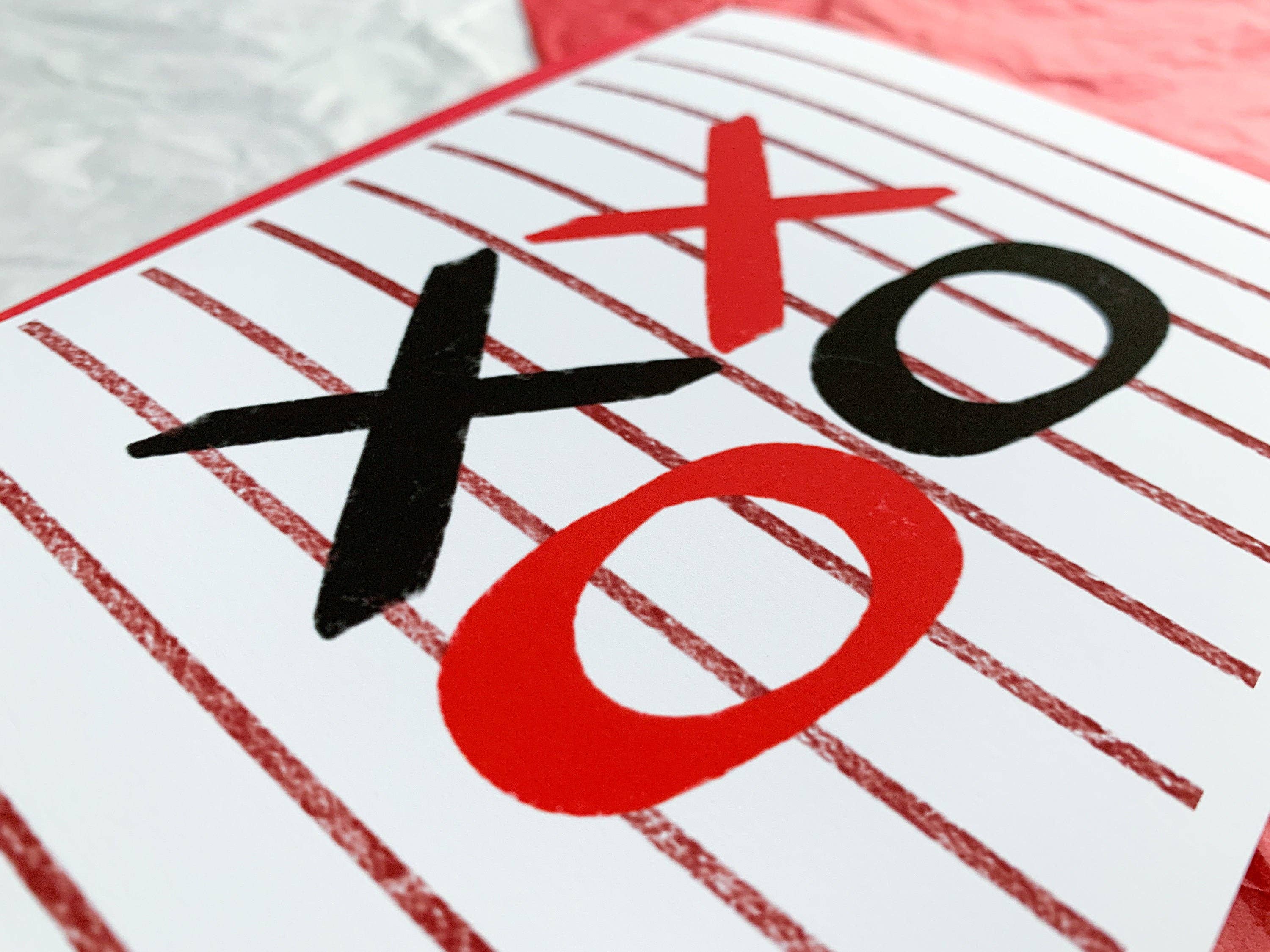 Stone Donut Design, LLC – Engroshandel Valentinsdagskort – Fed XOXO Cute Valentinsdag Card af Stonedonut Design2