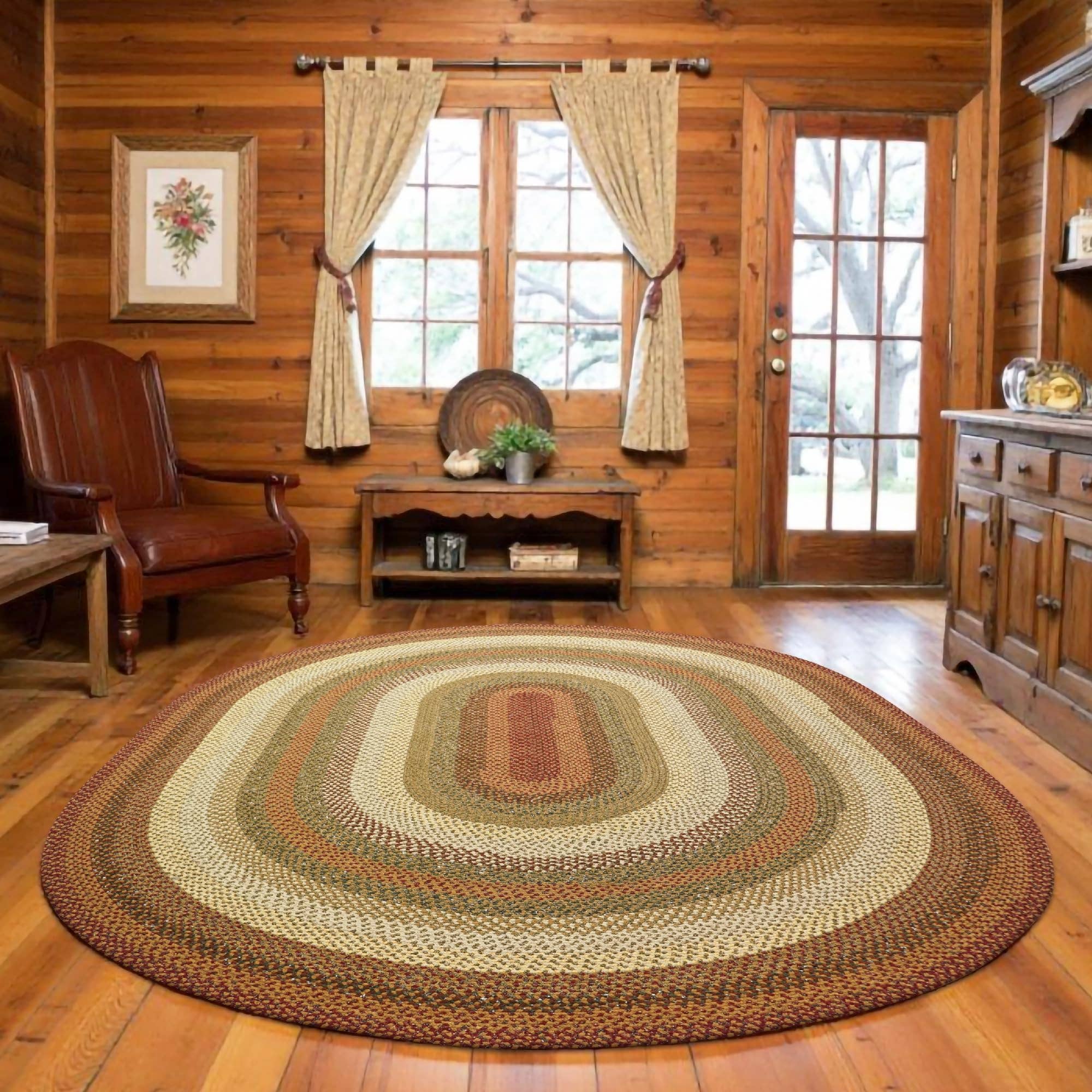 Homespice Decor - Vendita all'ingrosso Tappeto - Tappeto Intrecciato in Cotone di Lusso Torta di Zucca, Ricchi Multicolori8