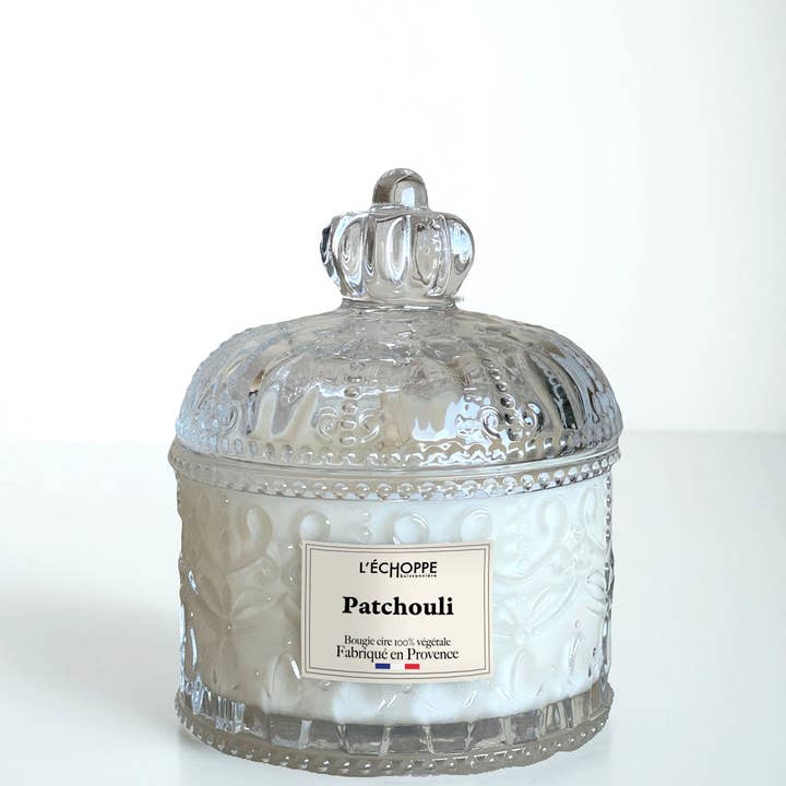 L'Échoppe Buissonnière - Wholesale Jar/Filled Candle - Patchouli - Scented candle 180g