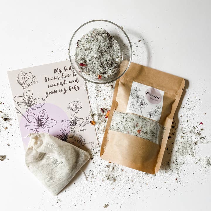 Bain détox prénatal pour la vente par Be Still Botanicals
