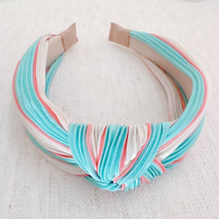 Ellison+Young - Wholesale Fashion Headband - Women's - Color Pleats Headband