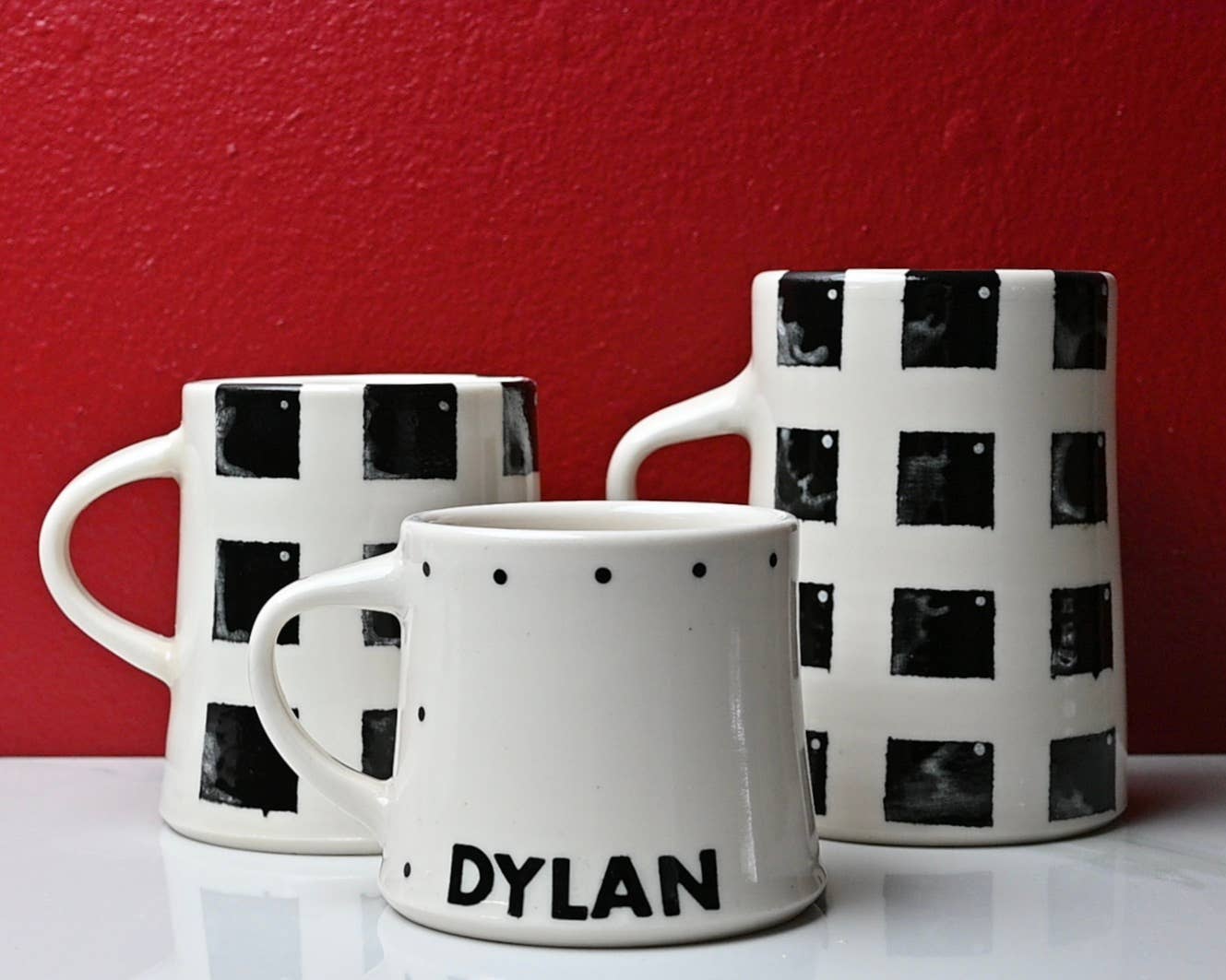 Lucy Nilan Studios - Wholesale Coffee Mug - Pink Salmon6