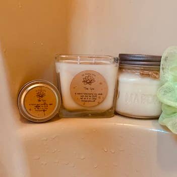 Les Bougies Spa pour la vente par The Happy Lotus