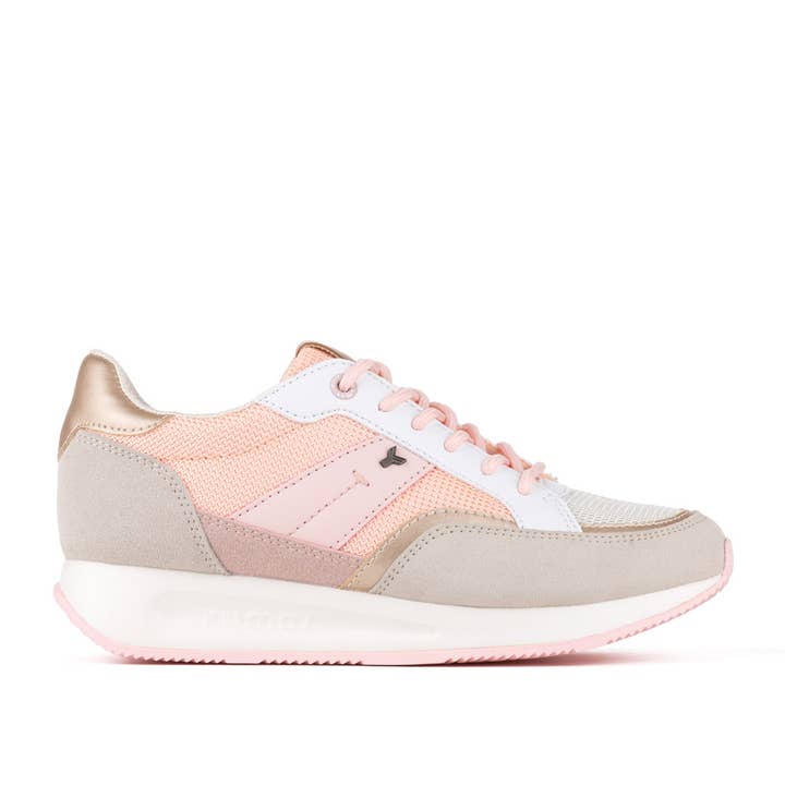 Women's sneakers in coral color - Allegra for wholesale by YUMAS