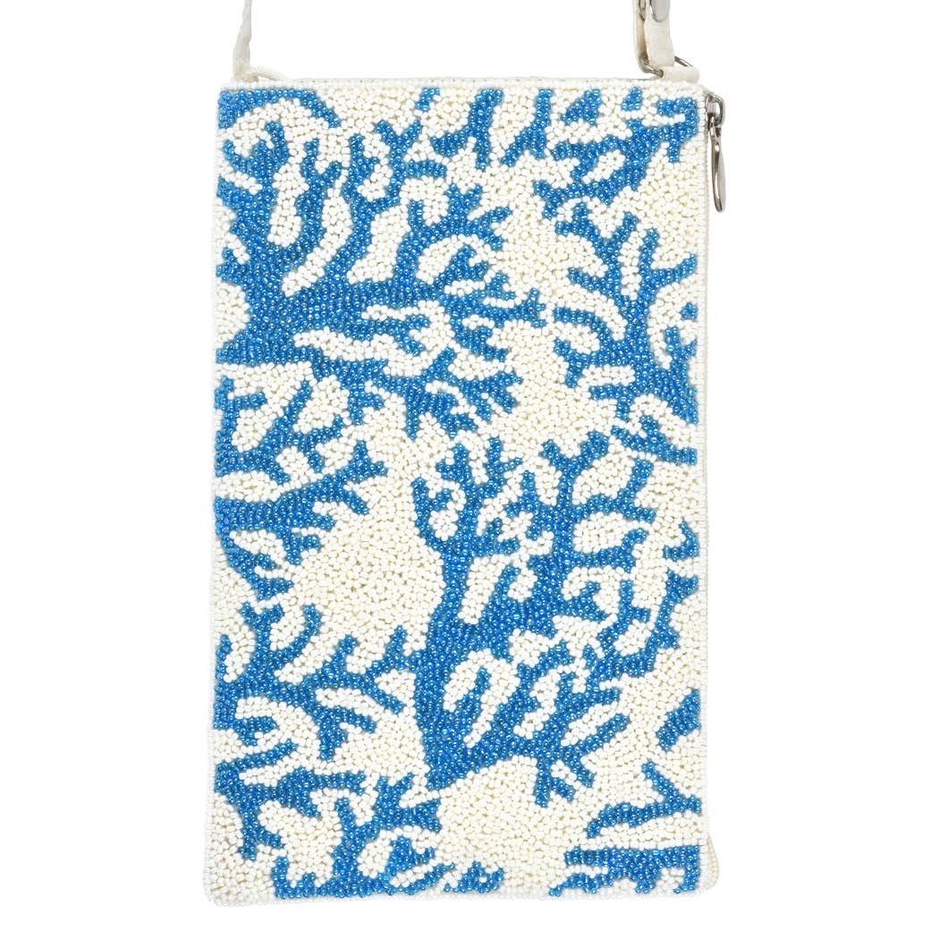Bamboo Trading Company - Wholesale Crossbody Bag - Women's - Club Bag Blue Coral / Crossbody bag0