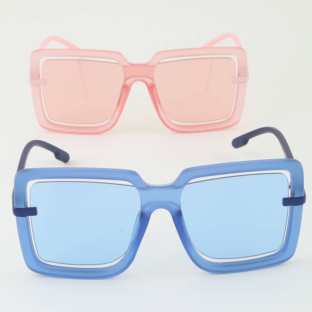 MIX  Summer Open Lens Block Sunglasses for wholesale on Faire4