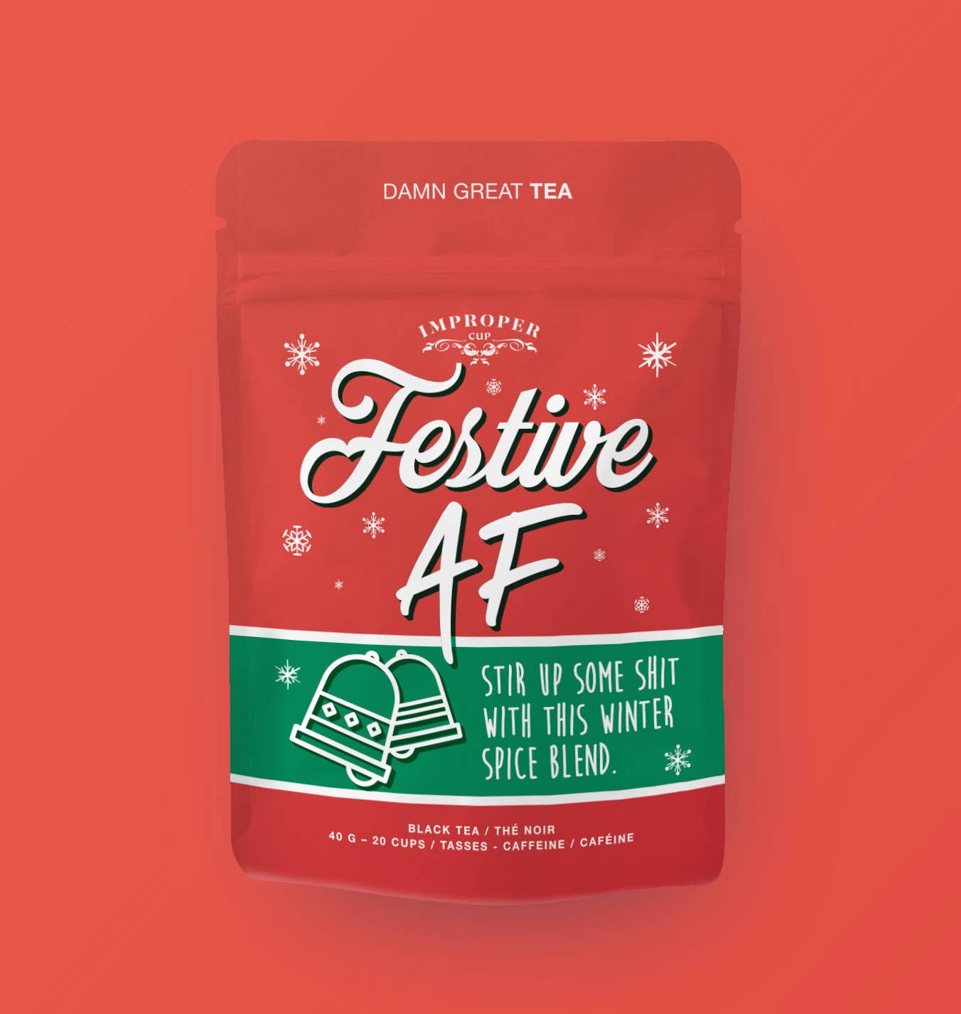 Improper Co. (No duties | Ships from CAN/USA) - Vendita all'ingrosso Tè sfusi - Tè nero Festive AF