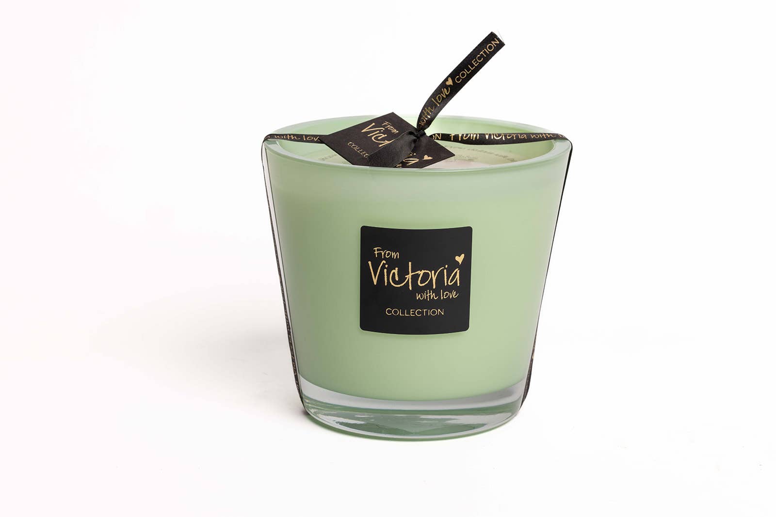 VictoriaWithLove - Wholesale Novelty Candle - Glossy Mint Scented Decorative Candle - Design1