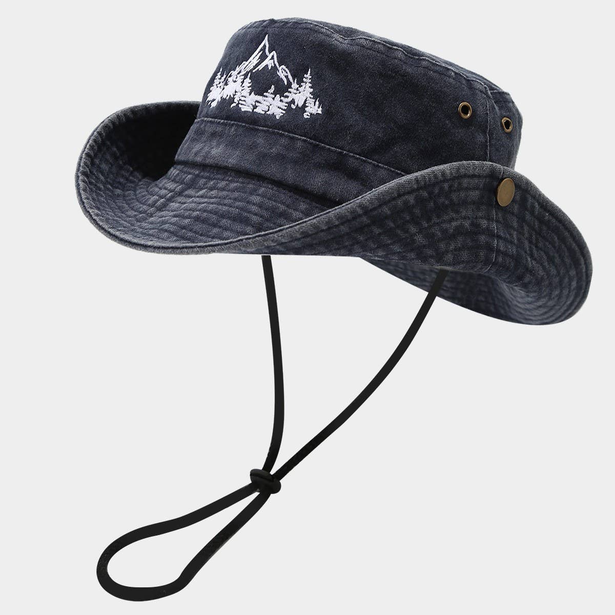 ACCITY - Wholesale Bucket Hat - Unisex - Vintage Wide Brim Sun Hat for Hiking & Camping_CWAH38872