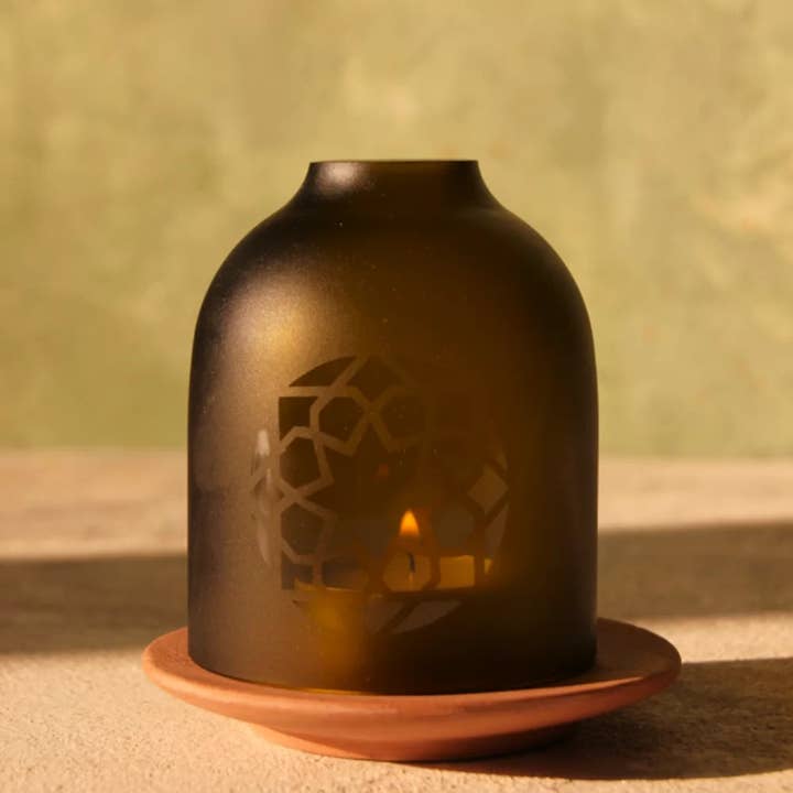 Ethical Global - Wholesale Lantern - Star Lantern/Votive Upcycled Hand-Crafted3