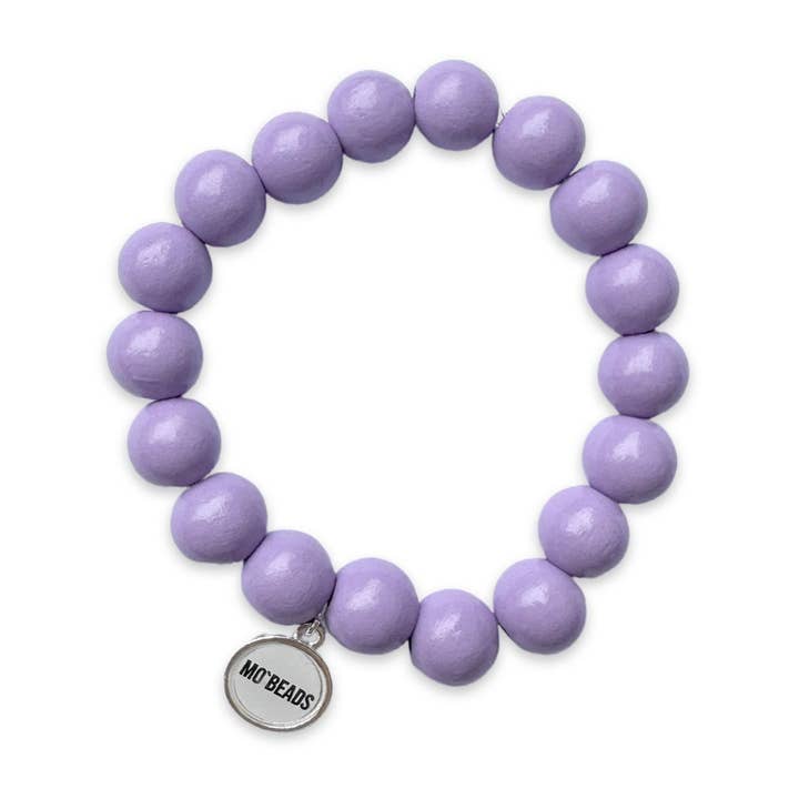 Mo`Beads armbånd i lilla for engroshandel hos Escapulario