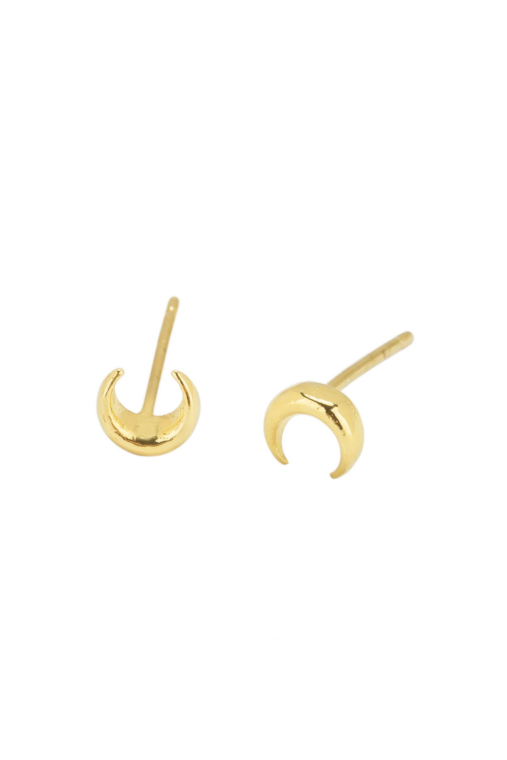 Katie Dean - Wholesale Stud/Post Earrings - Moon Studs3