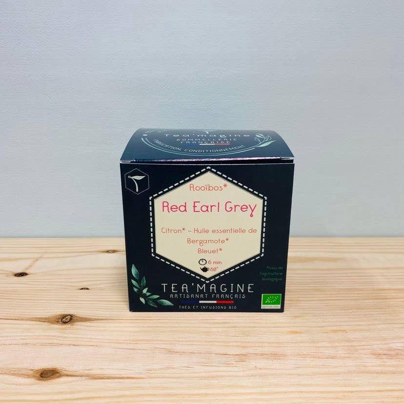 Tea’magine – Chá de saúde/Detox por atacado – Rooibos Earl Grey Vermelho Orgânico com Bergamota4