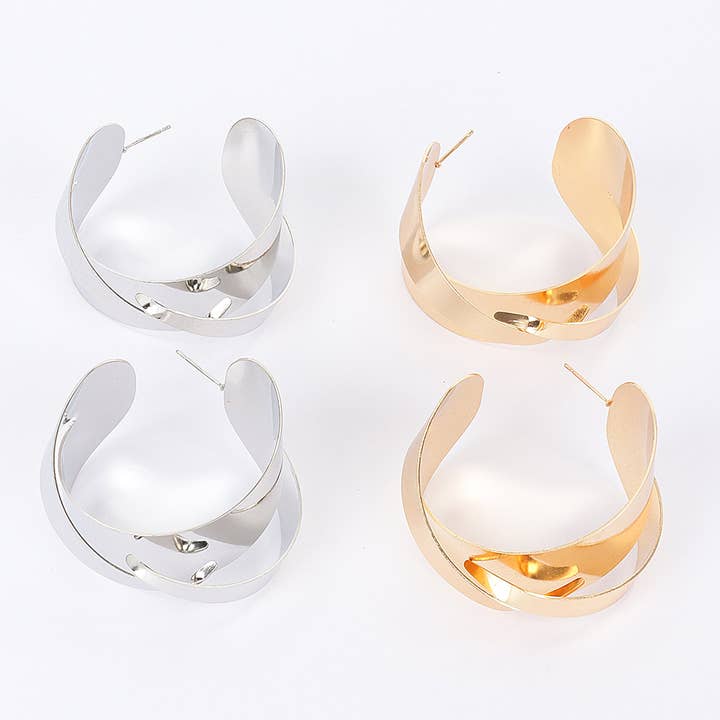 Boucle d'oreille en métal pour la vente par 3AM BY H&D ACCESSORIES