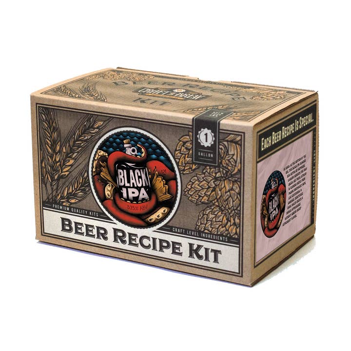 Kit de recette de bière Black IPA pour la vente par Craft a Brew