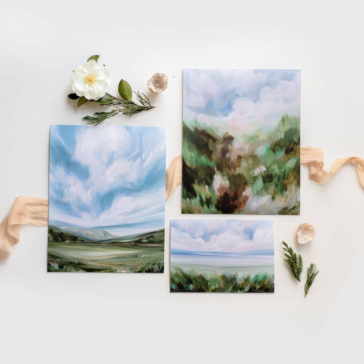 Emily Jeffords - Wholesale Art Print - "You Belong In Lush Places" A Canvas Print by Emily Jeffords1