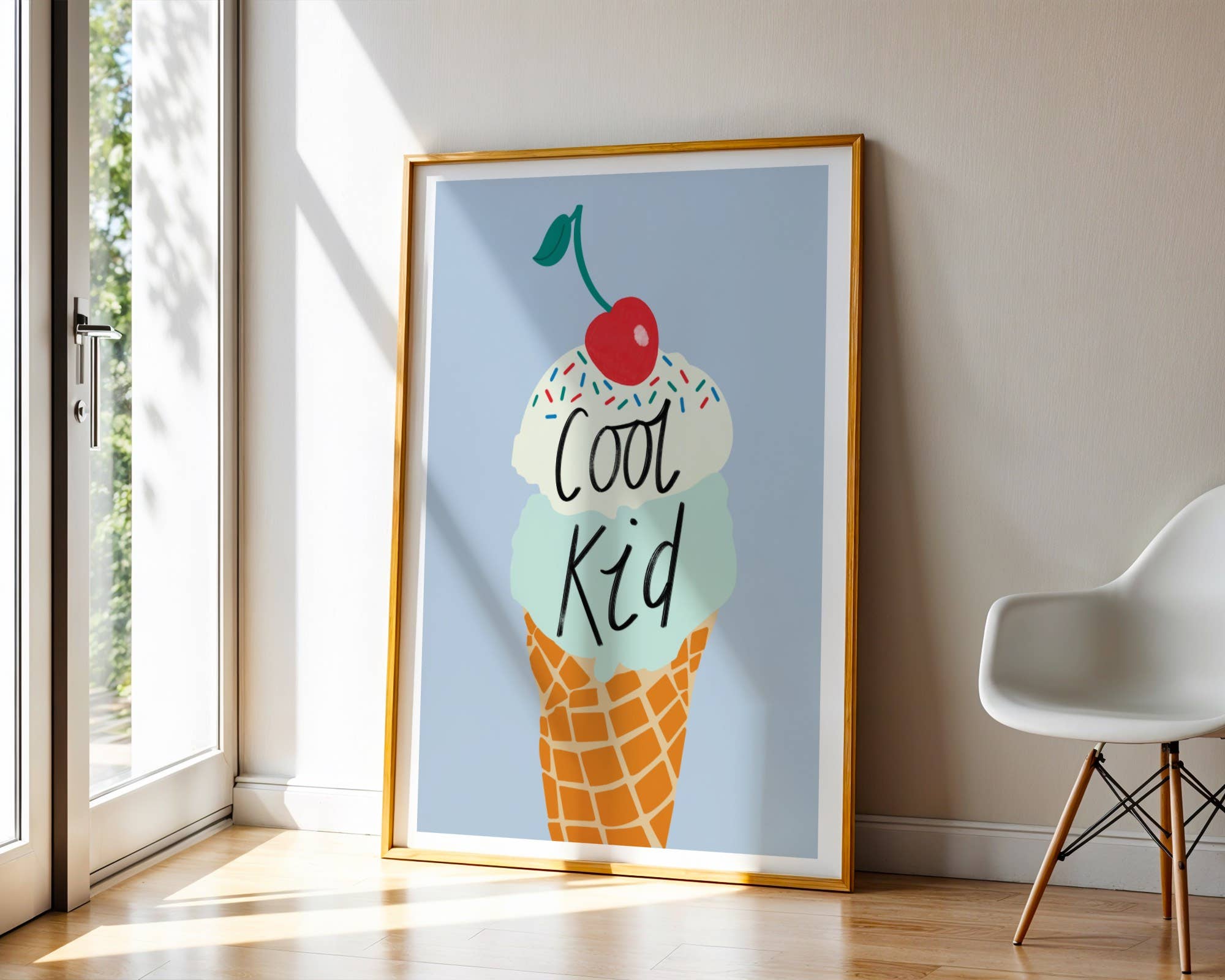 Emmy James Studio - Wholesale Art Print - Cool Kid Ice Cream Art Print6