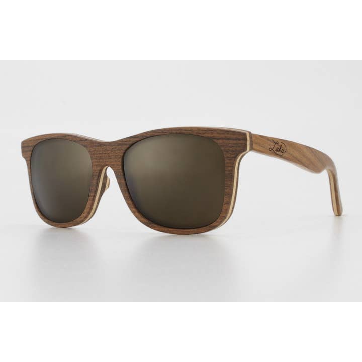 LUKE SHADES WOODEN EYEWEAR – wholesale Sunglasses – Unisex – Shore Pau Ferro Frames - Polarized