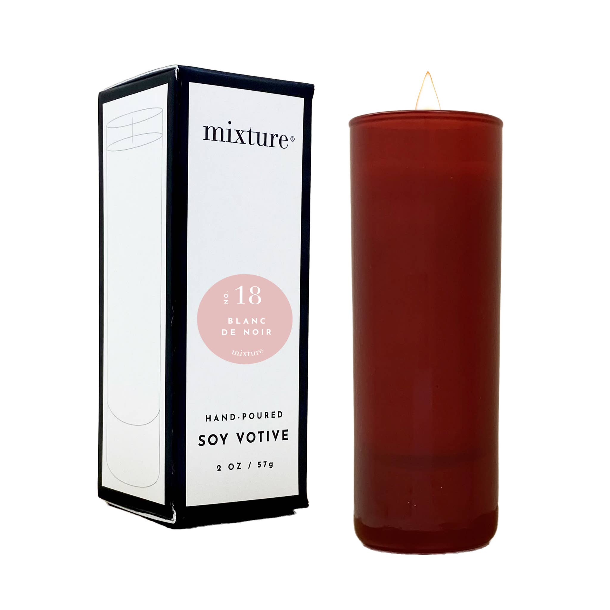 Mixture Home - Wholesale Votive Candle - 2 oz Red Votive4