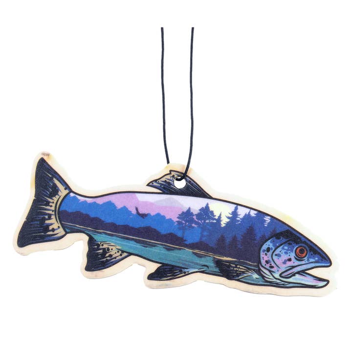 Trout Air Freshener Pack of 12 for wholesale by Fresh Fresheners