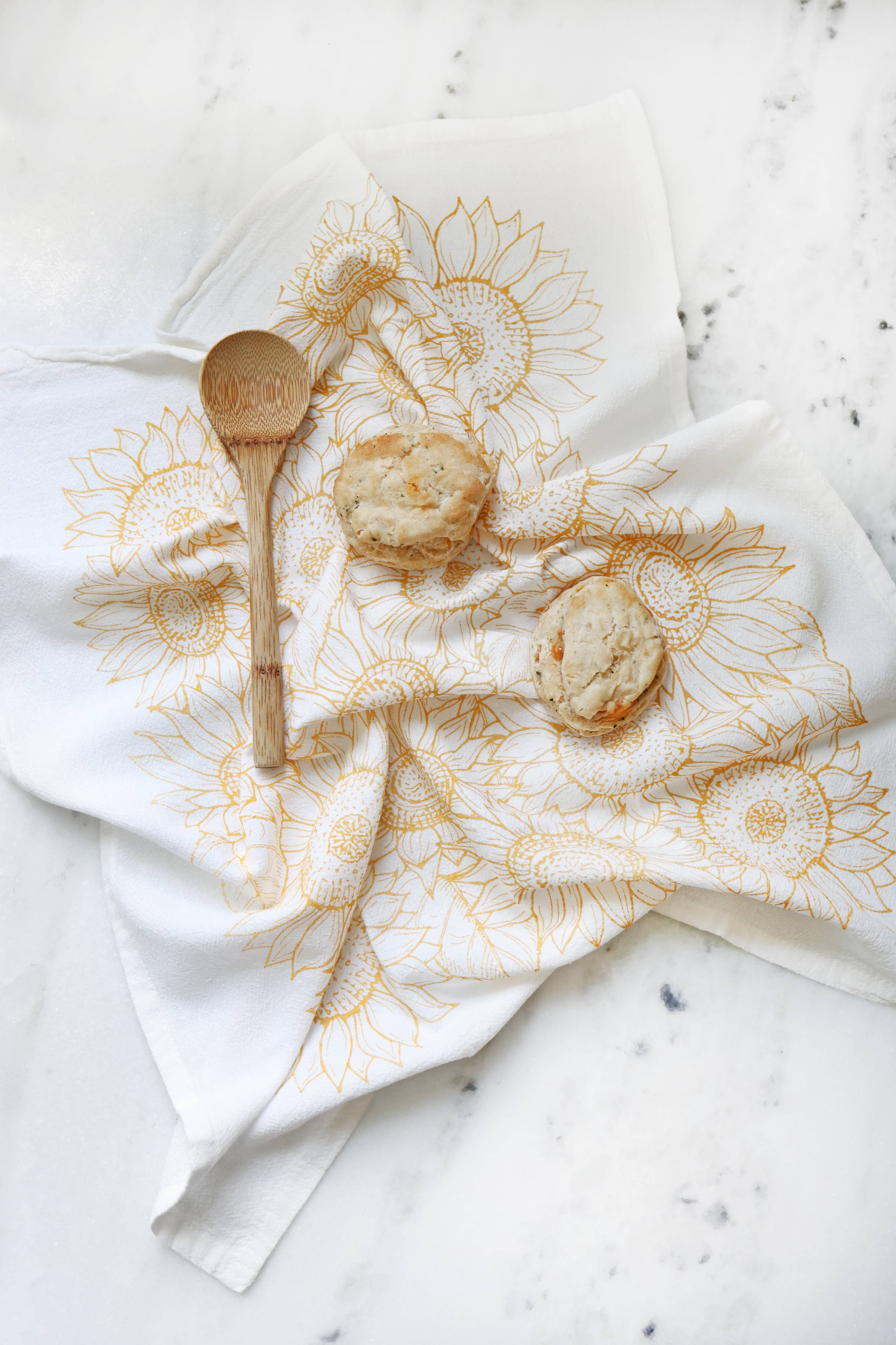 Highland Ridge  |  Handmade Home Decor - Wholesale Tea Towel - Sunflower Tea Towel7