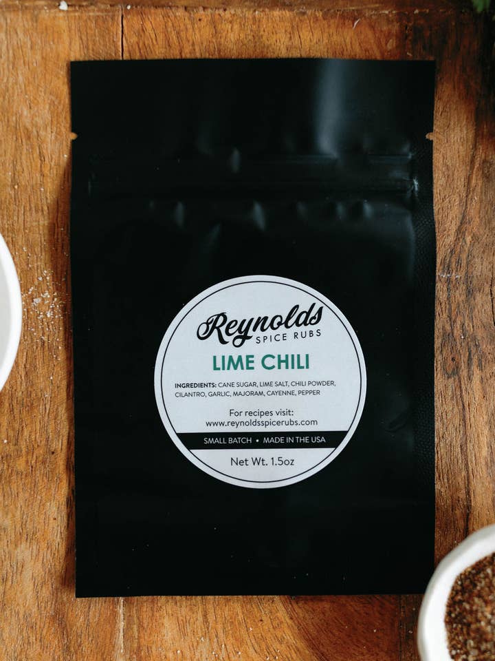 Taille de l'échantillon Chili à la lime pour la vente par Reynolds Spice Rubs