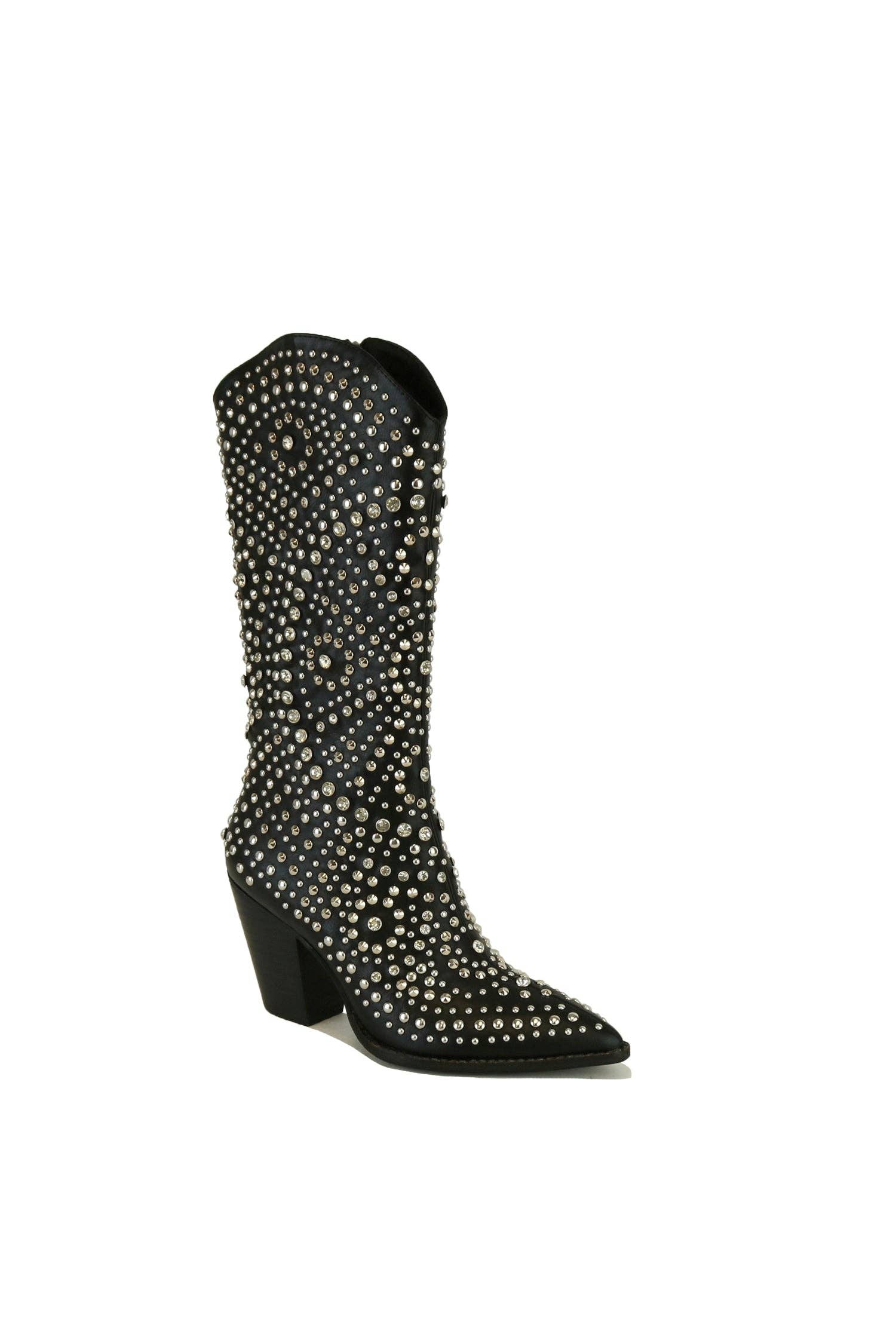 BEAST FASHION - Vente Bottes de cowboy – femme - Bottes western AUTUMN-05 à strass10