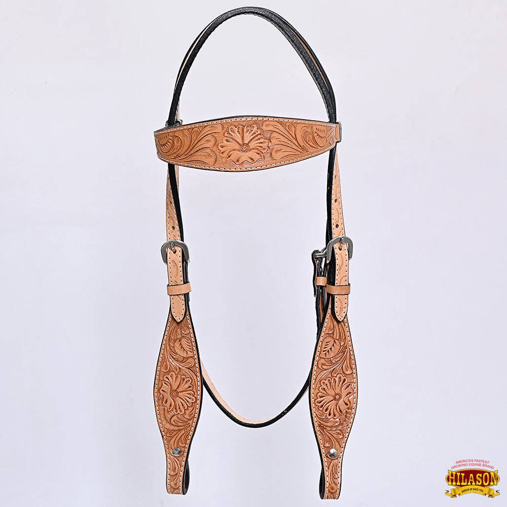 HILASON - Wholesale Horseback Riding Gear - HILASON Western Horse Headstall Breast Collar Set Tack Genuine American Leather | For Horses Headstalls98