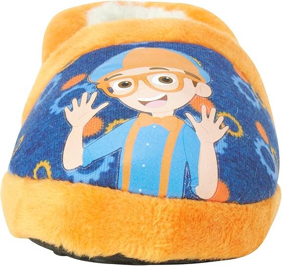 Innovarix – wholesale Slippers – Child – SIZE 8 Blippi Toddler Cozy/Plush/Fuzzy Slippers Toddler2