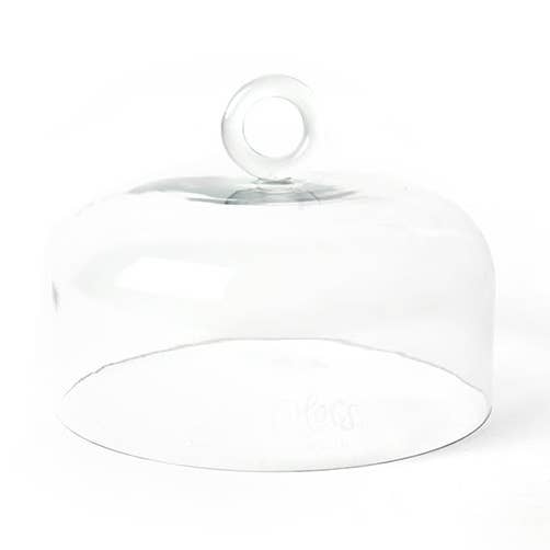 Small Ring Handle Glass Dome for wholesale by Coton Colors