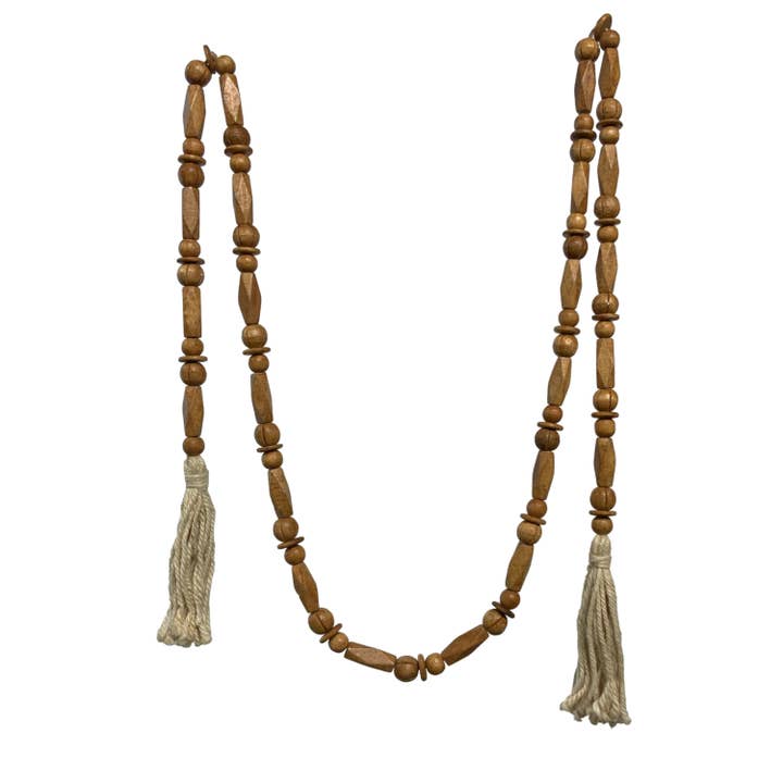 Wilco Home - Wholesale Slingers - 90" WD BOHO Bead Garland voor Kerstmis, herfst en elke dag23