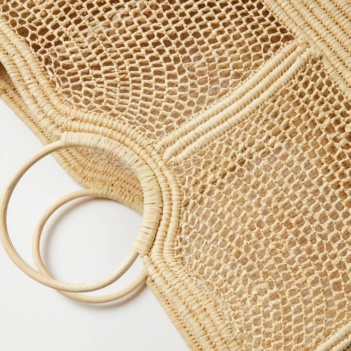 Steraraffia - Wholesale Beach Bag - Iddu Raffia Tote Bag – Handwoven Straw Purse