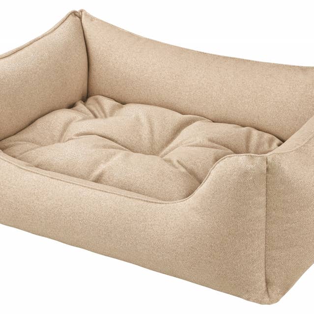 Ljusbeige filt hund säng för wholesale av Dandy Dog