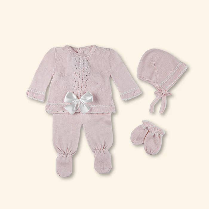 Karela Kids Inc. - Wholesale Clothing Set - Baby - Take me home Pink set - Hello baby girl