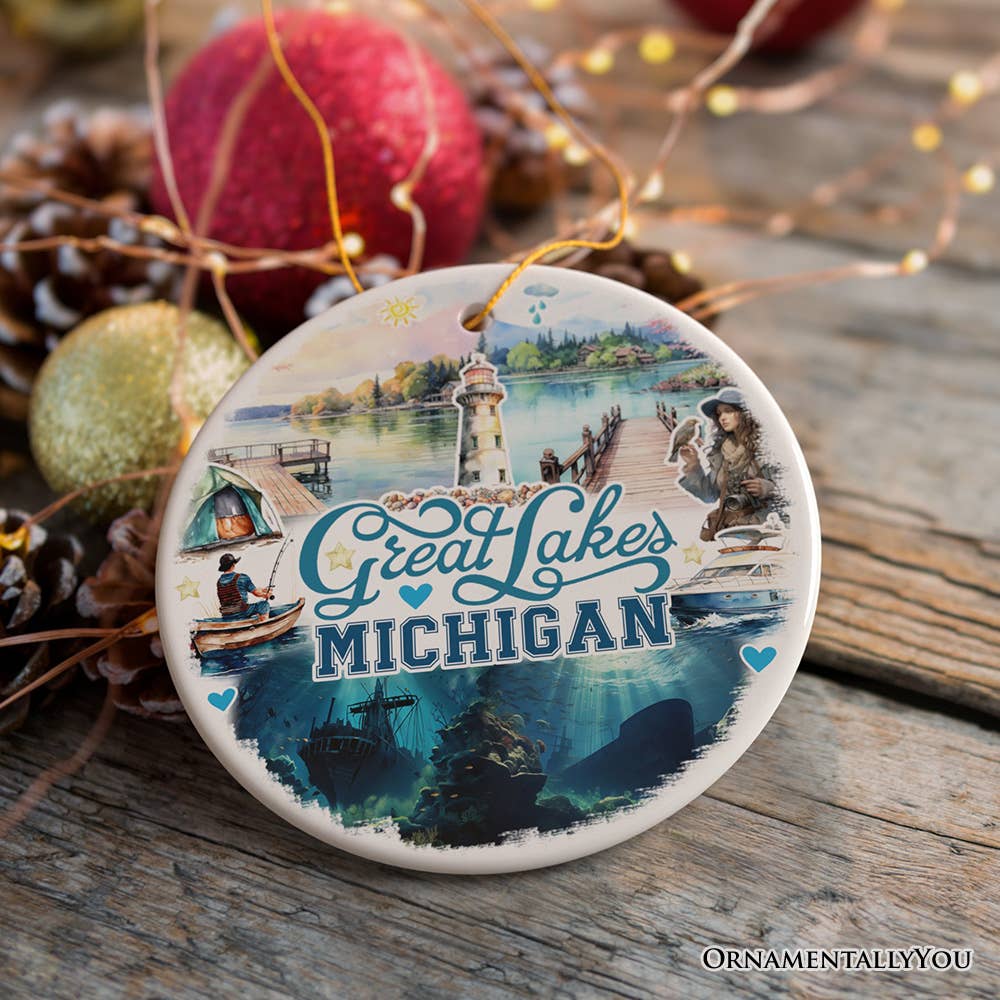 OrnamentallyYou - Vente Objets de décoration - Souvenir et cadeau de voyage artistique dans l'État des Grands Lacs du Michigan4
