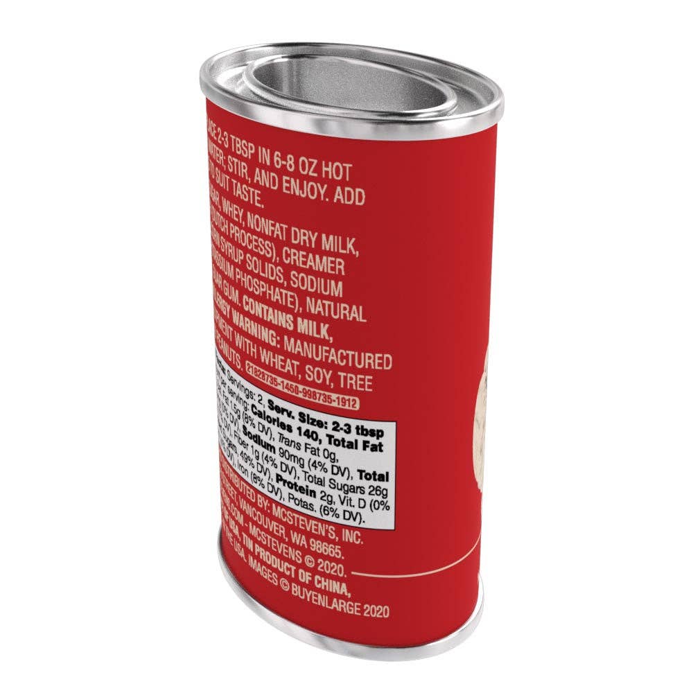 McSteven's - Vente Préparations/kits pour chocolat chaud - Cacao à la menthe poivrée préféré du Père Noël vintage (boîtes de 70g)5