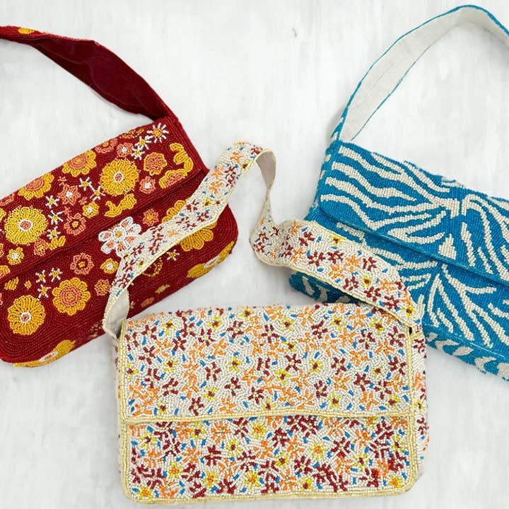 Jen & Co. – wholesale Shoulder bag – women's – *SALE* M2477 Tana Beaded Shoulder Bag