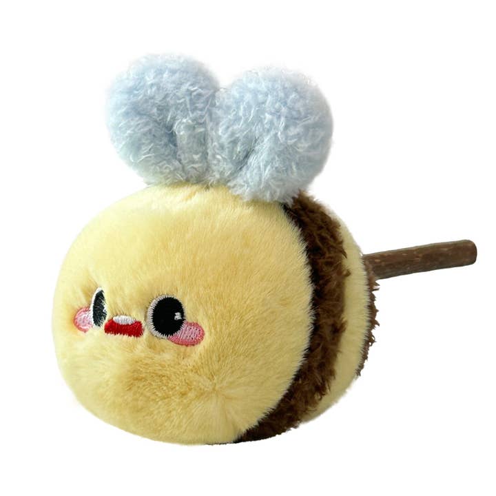 Moo - Plush Bee Cat Toy for wholesale by Cheerhunting