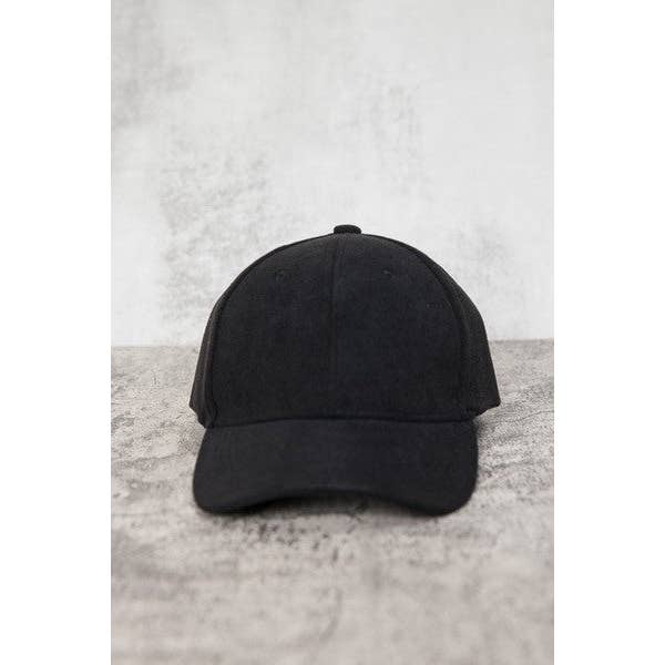 JOSSLYN by wall to wall - Wholesale Baseball Cap - Women's - SUEDE VEGAN BASEBALL CAP | 40CP0017
