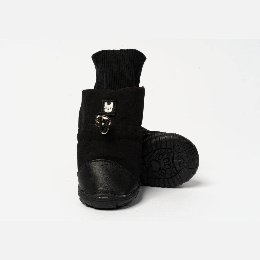 Morgan Adjustable Dog Boots - Black for wholesale on Faire