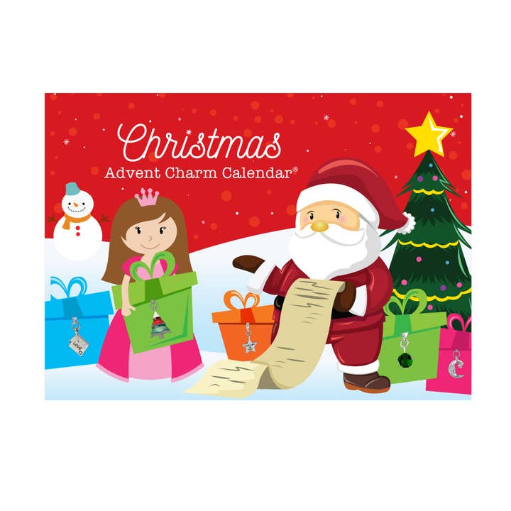 Luxe on Main LLC – wholesale Advent calendar – Christmas Advent Jewelry Calendar- Bracelet, Necklace,Charms