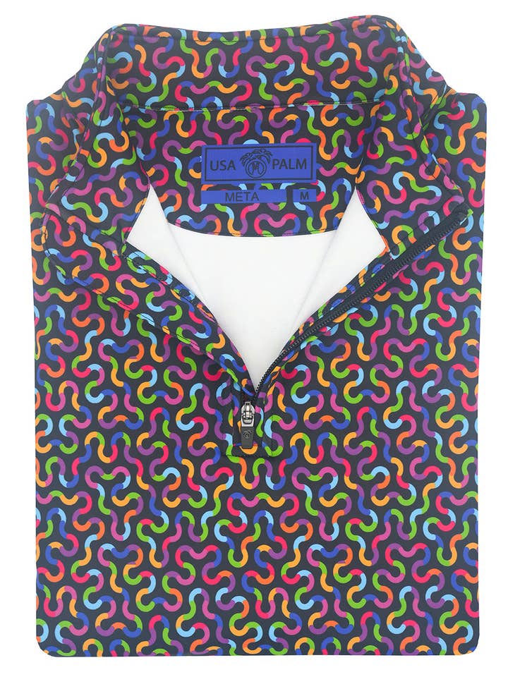 USA Palm - Wholesale Sweatshirt - Unisex - Cloud 1/4 Zip105