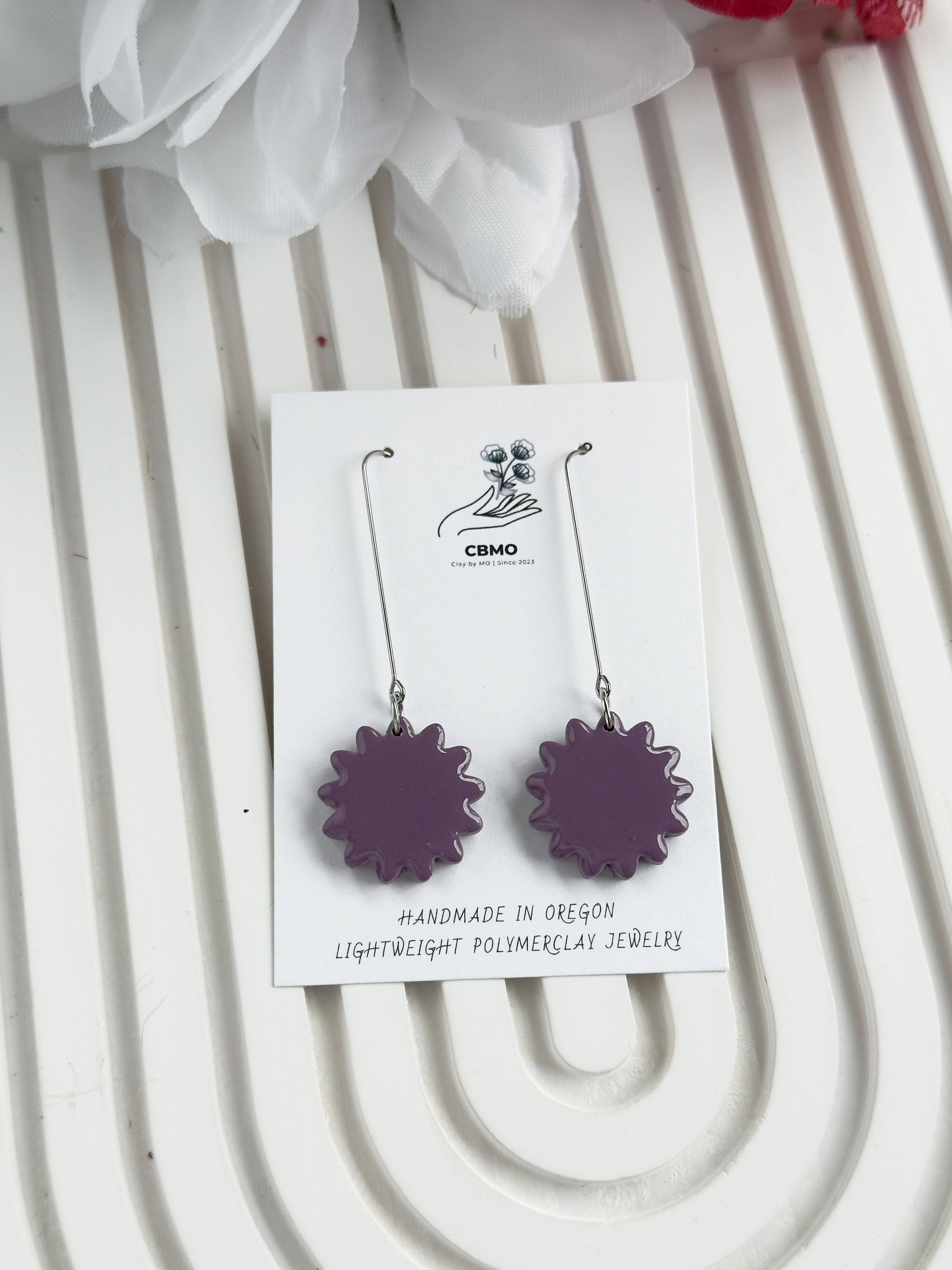 ClaybyMO - Wholesale Dangle Earrings - Floral Drop Dangles(Limited Edition)4