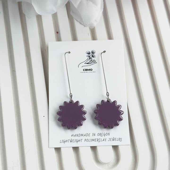 ClaybyMO - Wholesale Dangle Earrings - Floral Drop Dangles(Limited Edition)4