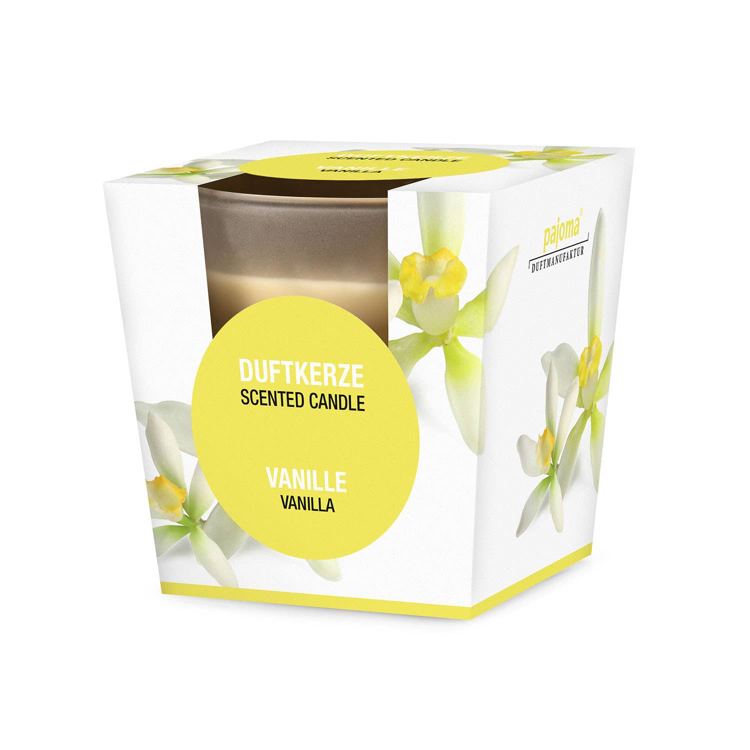 Pajoma - Wholesale Jar/Filled Candle - DK vanilla in glass/box