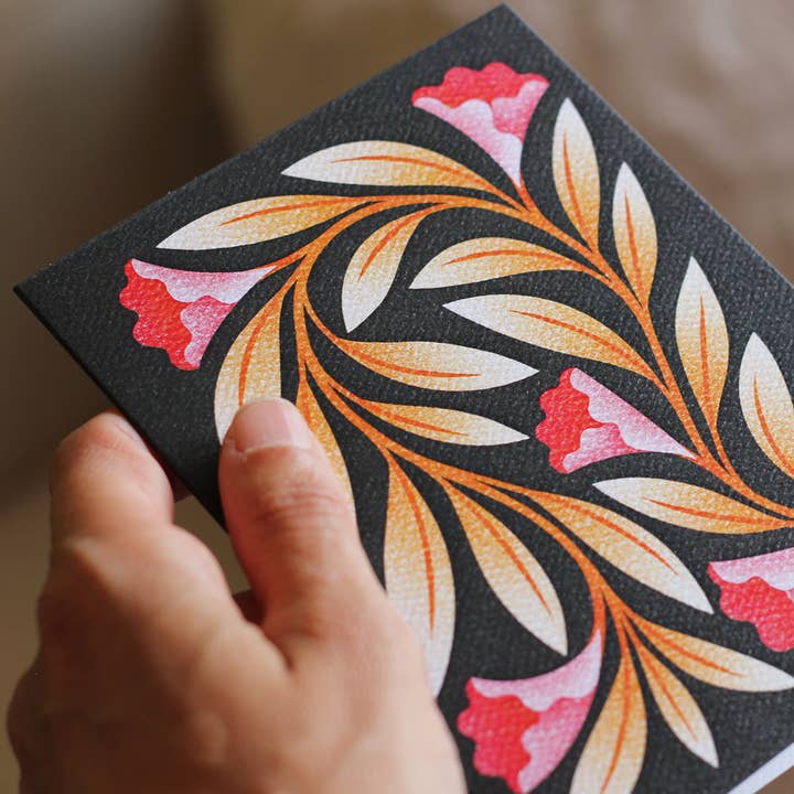 Julie Solvstrom Illustration - Wholesale Everyday Greeting Card - Floral Pink Flowers Greeting Card | Everyday Card | Nature4