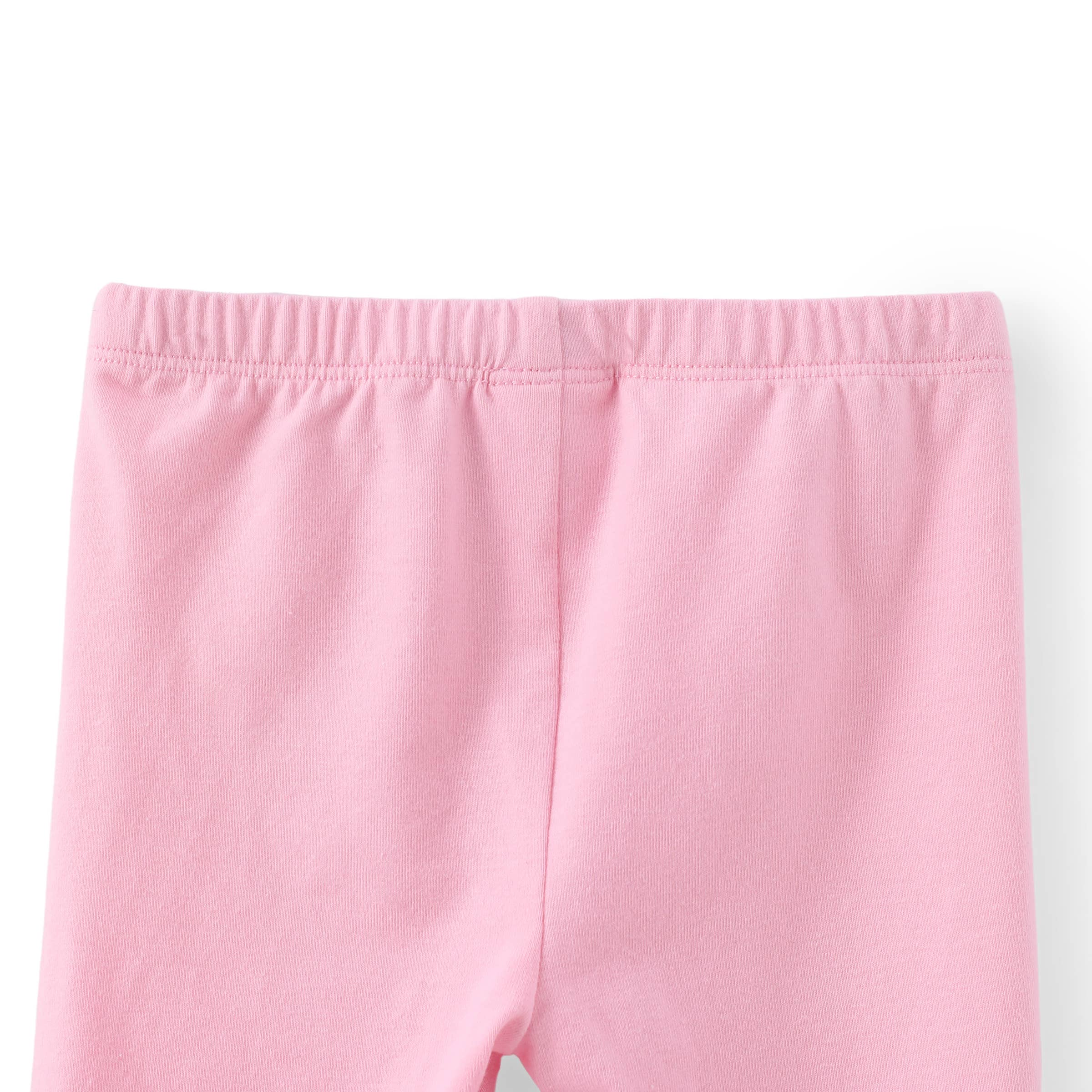 PatPat - Wholesale Fashion Leggings - Kids - Baby Girl Solid Color Mesh Splice Leggings6