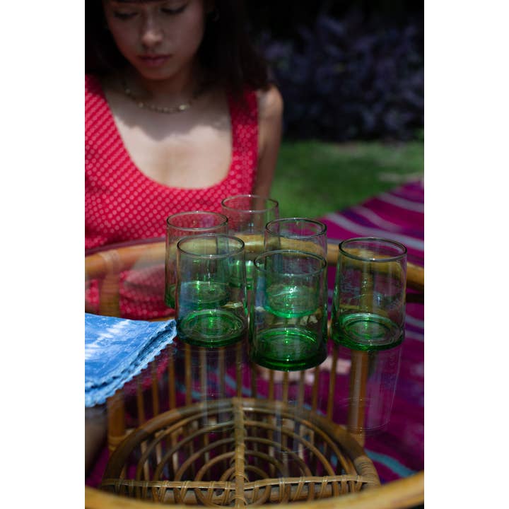 Voyage - Wholesale Cocktail/Liquor Glass - Moroccan Cocktail Glass Green (24)2