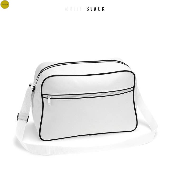 DeeJons Blanks - Wholesale Shoulder Bag - Unisex - BagBase Retro Shoulder Bag