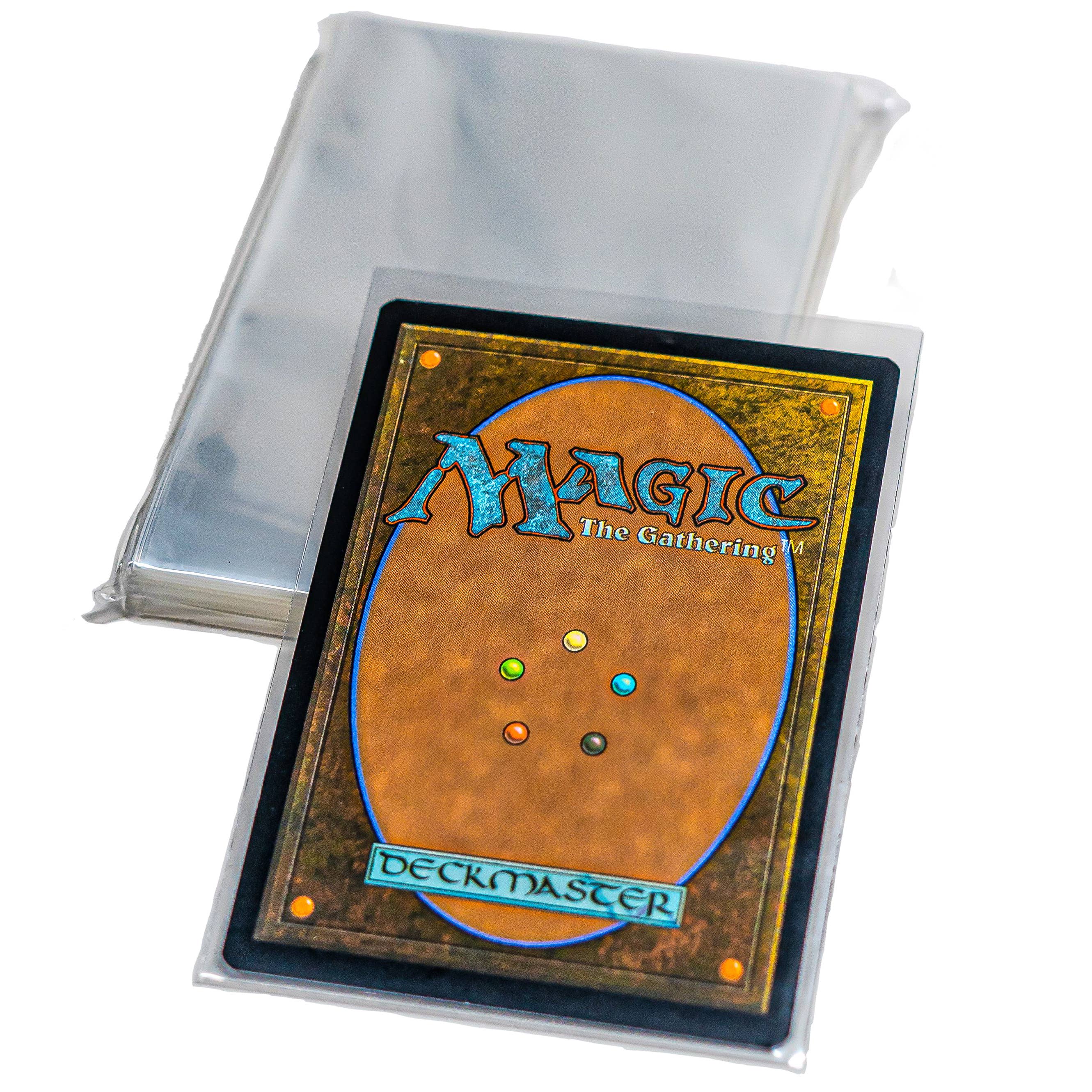 Prismatic Defender® – wholesale Card game – Penny Sleeves - Standard Size - Clear Soft Card Sleeves TCG5